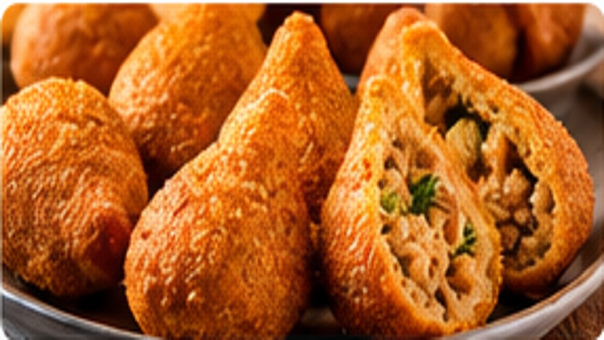 Coxinha de Frango crocante