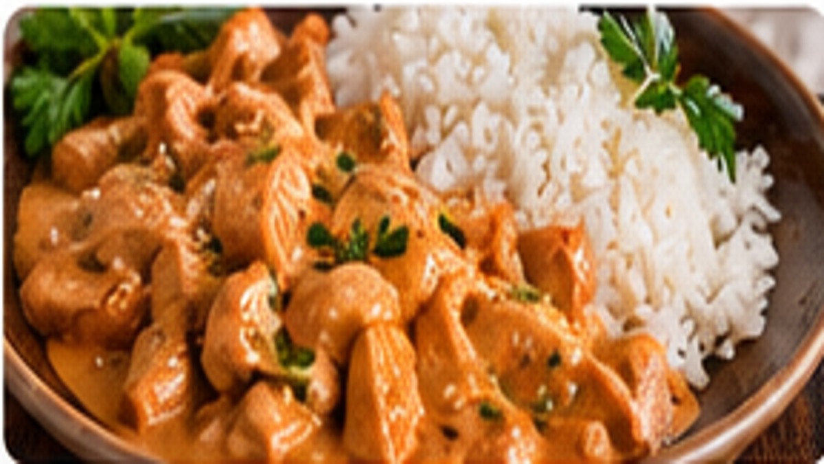 Strogonoff de Frango temperado