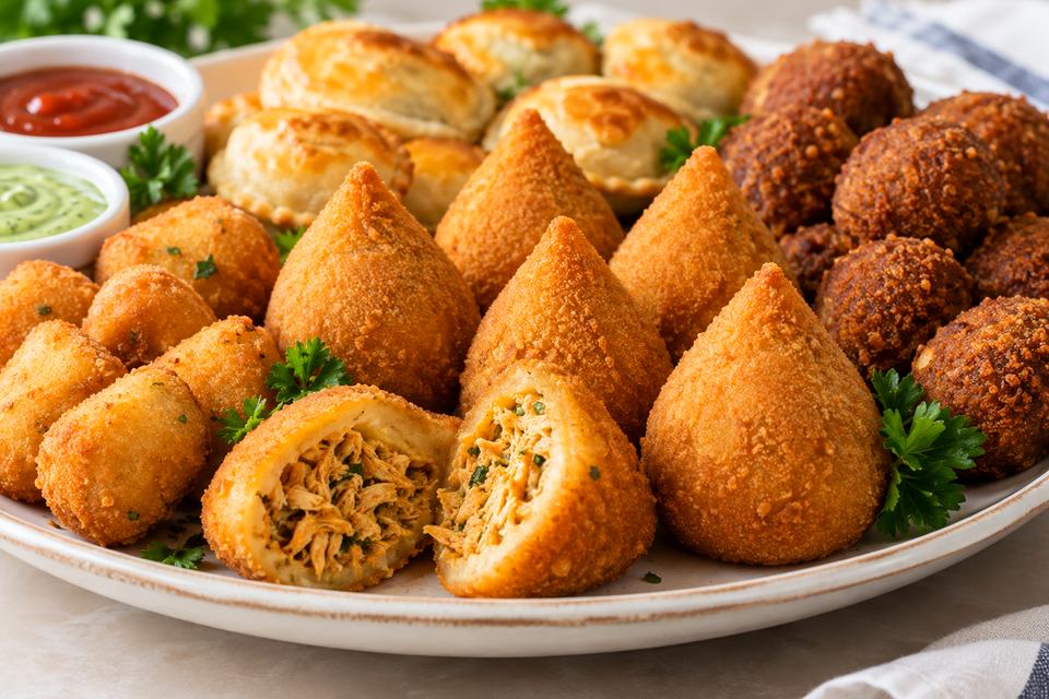Mandioca Frita tradicional